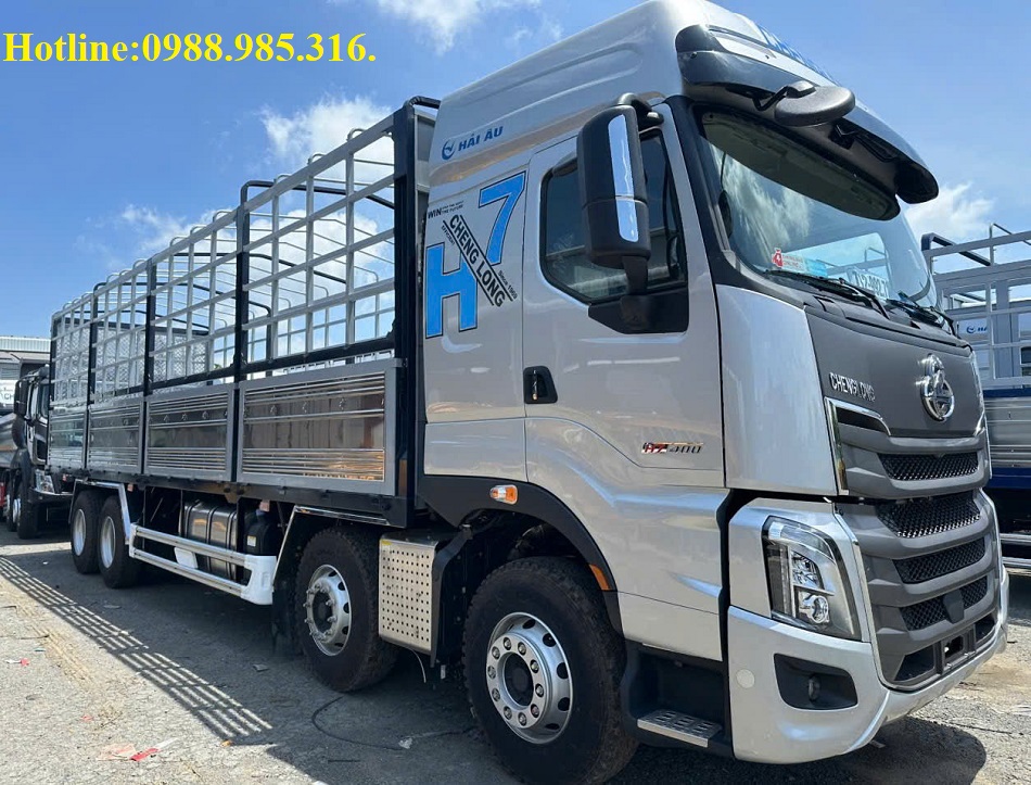 XE TẢI THÙNG 4 CHÂN CHENGLONG H7 8x4 400HP